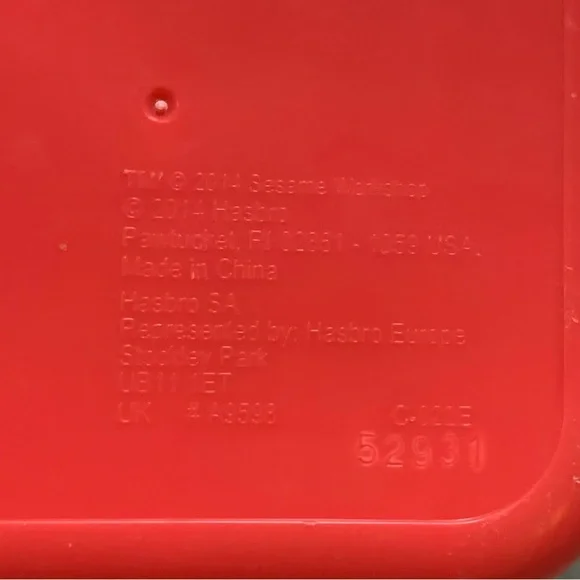 Sesame Street Elmo On The Go ABC Letters Case Hasbro 2014 Alphabet Complete Set - Picture 5 of 14